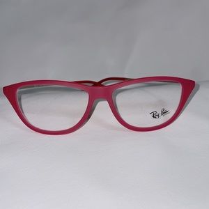 Ray Ban frames with stock lens.  Hinges are perfect. Light wear.